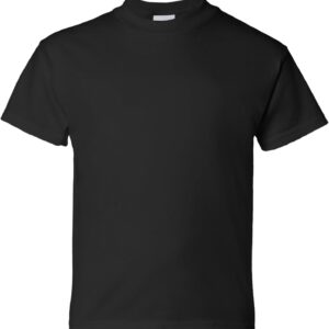 Kids T-Shirt 100% Cotton Crewneck Tee for Boys & Girls Soft Short Sleeve Shirt Athletic Fit Sizes XS to XL